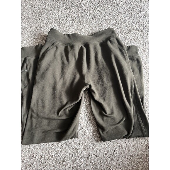 Lululemon Stretch High Rise Jogger Pant Olive Green Size 4 EUC Athleisure Lounge - Picture 6 of 9